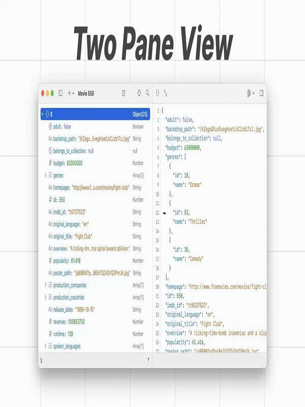 OK JSON - Viewer & Formatter