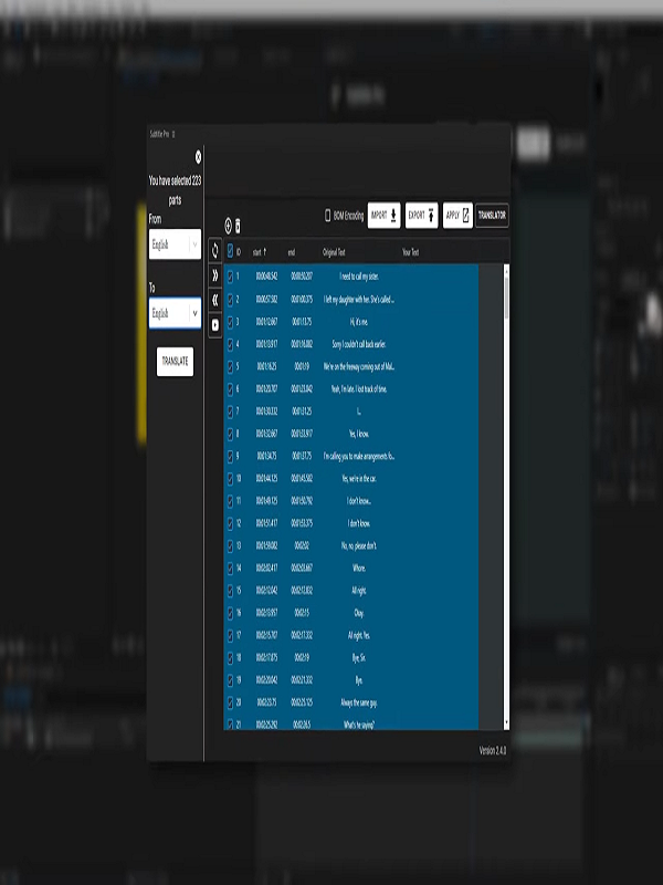 Subtitle Pro