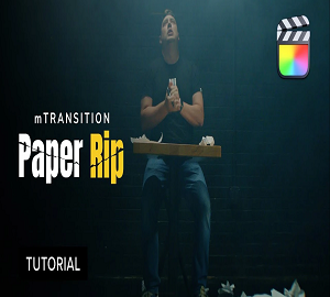 motionVFX mTransition Paper Rip
